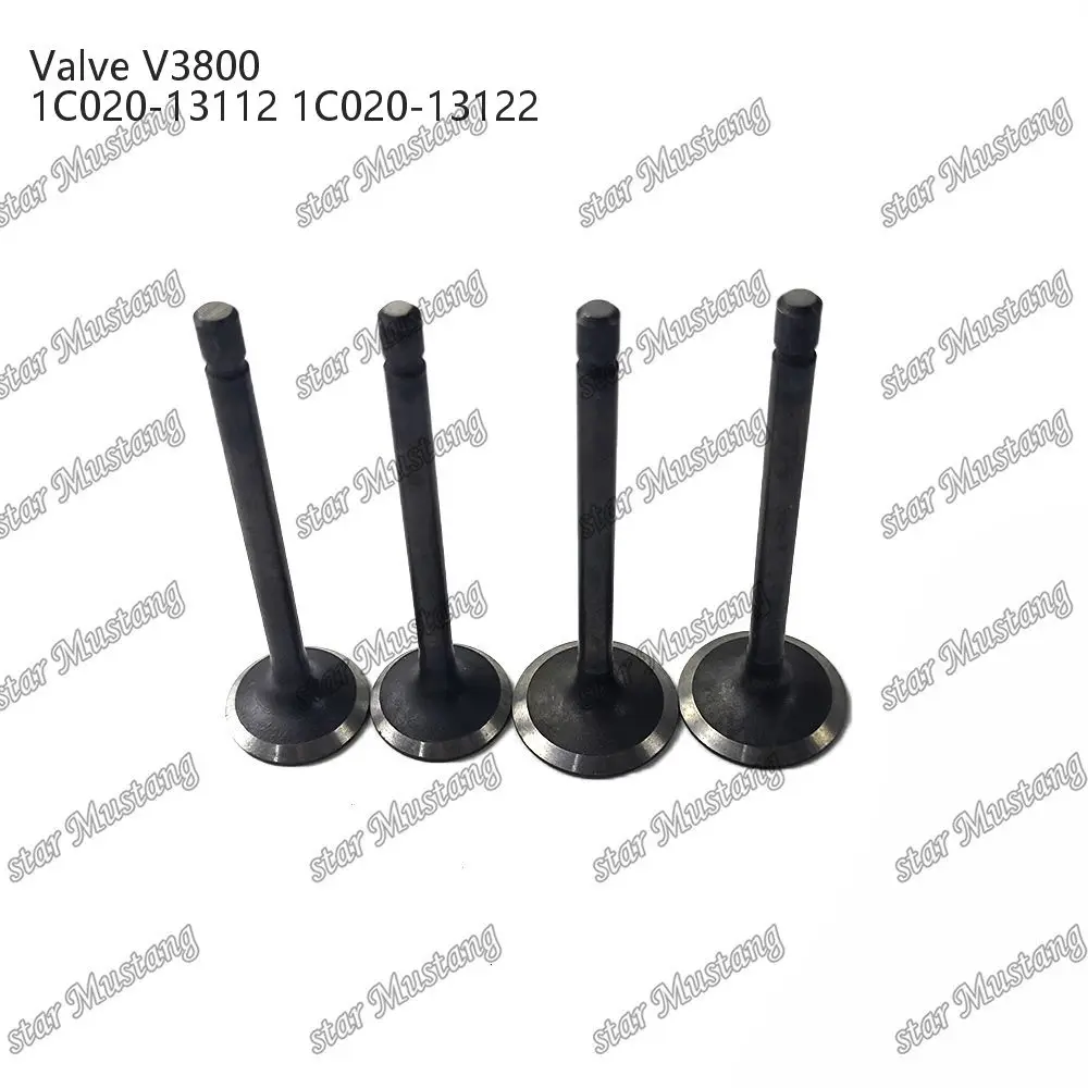 V3800 Engine Valve 1C020-13112 1C020-13122 Suitable For Kubota Engine Parts