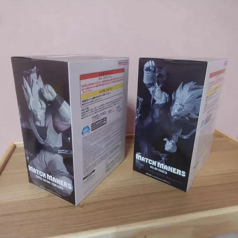 

Подлинная Bandai Banpresto Dragon Ball Z Match Makers Vegeta Son Gokuu Super Saiyan 2, оригинальная фигурка, модель, коллекционная фигурка, игрушка