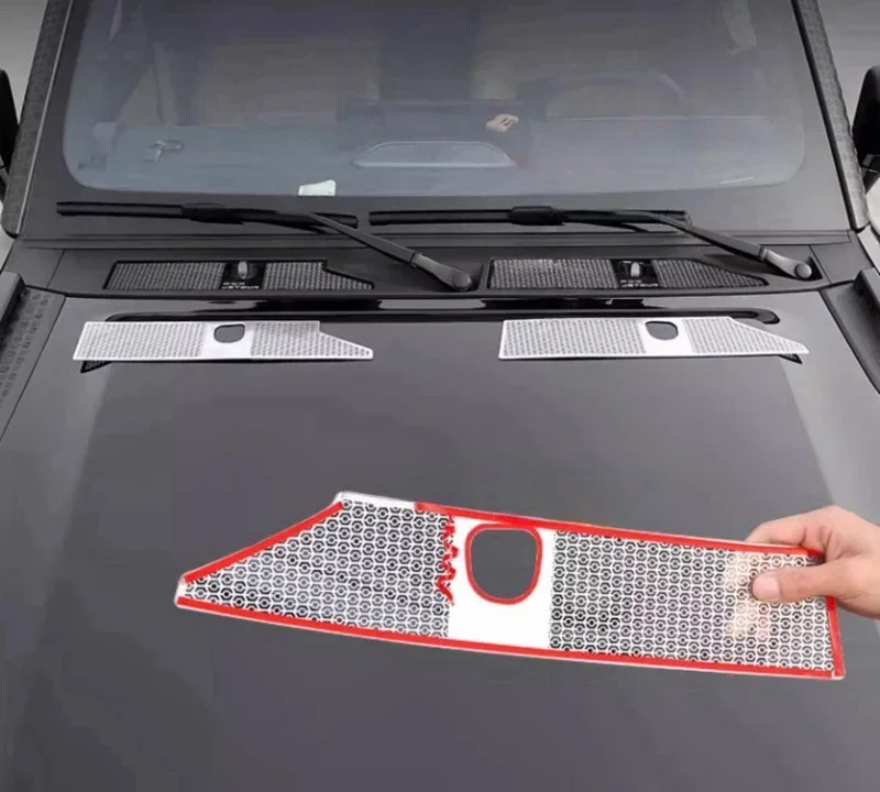 

Для Jetour Traveler T2 2025 автомобильный впускной фильтр для кондиционера, передняя кабина, противозасоряющаяся крышка, внешние детали