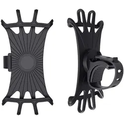 360-degree Rotating Bicycle Electric Vehicle Silicone Mount Holder For Rider Navigation Cycling Equipment