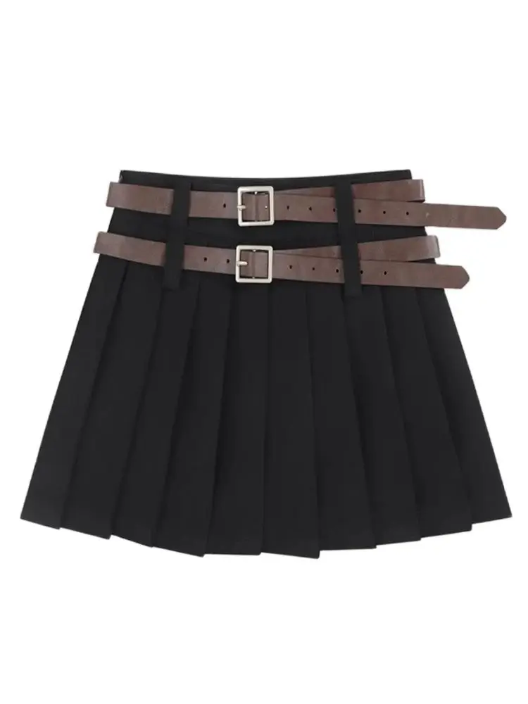 

Summer Women Japanese Y2k Mini Pleated Skirt Gyaru 2000s Aesthetic Preppy Style Coquette Fashion Cutecore Hot kpop E-girl Micro