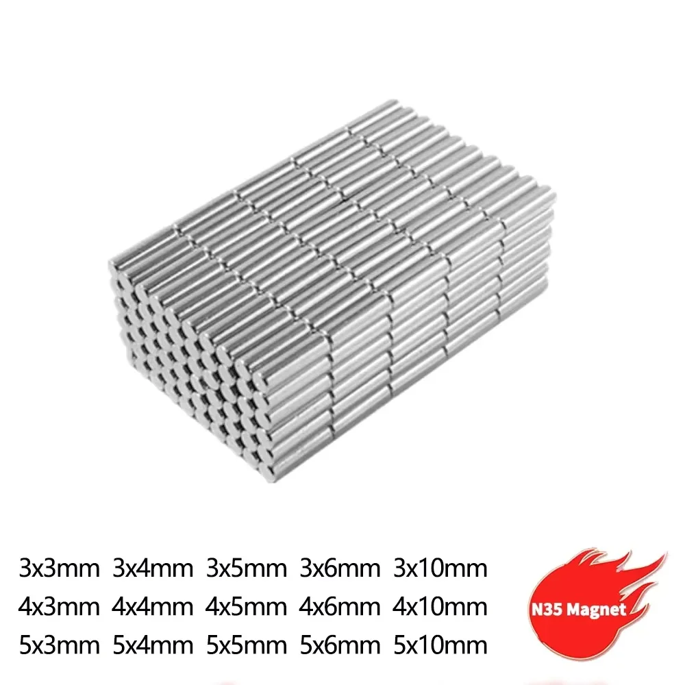 3x6 mm Minor Search Magnet 3x5mm For Home Refrigerator,Office,DIY 3*3 4x3 4x6 5x3  5x5 5*10