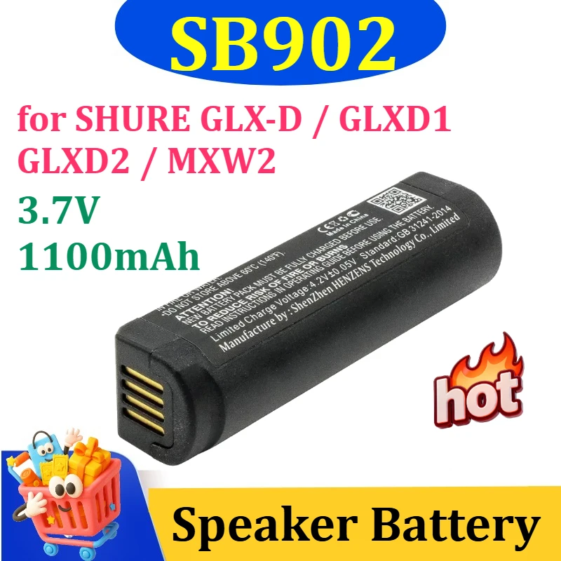 3.7V 1100Mah Batter…