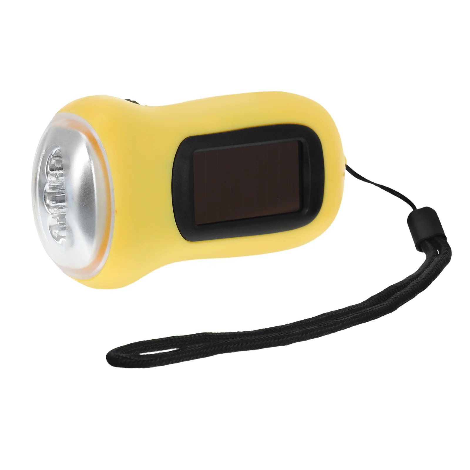 

Dual-Mode Solar Rechargeable Hand Crank Led Flashlight Portable Outdoor Emergency Light For Camping Hiking Survival Compact