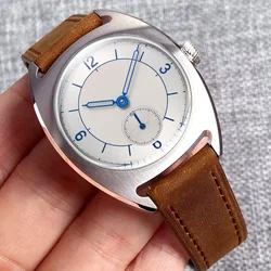 New Fashion Parnis 36mm White Dial Men Wristwatches Automatic ST1701 Men Watch Mechanical Waterproof Watches reloj hombre 2024