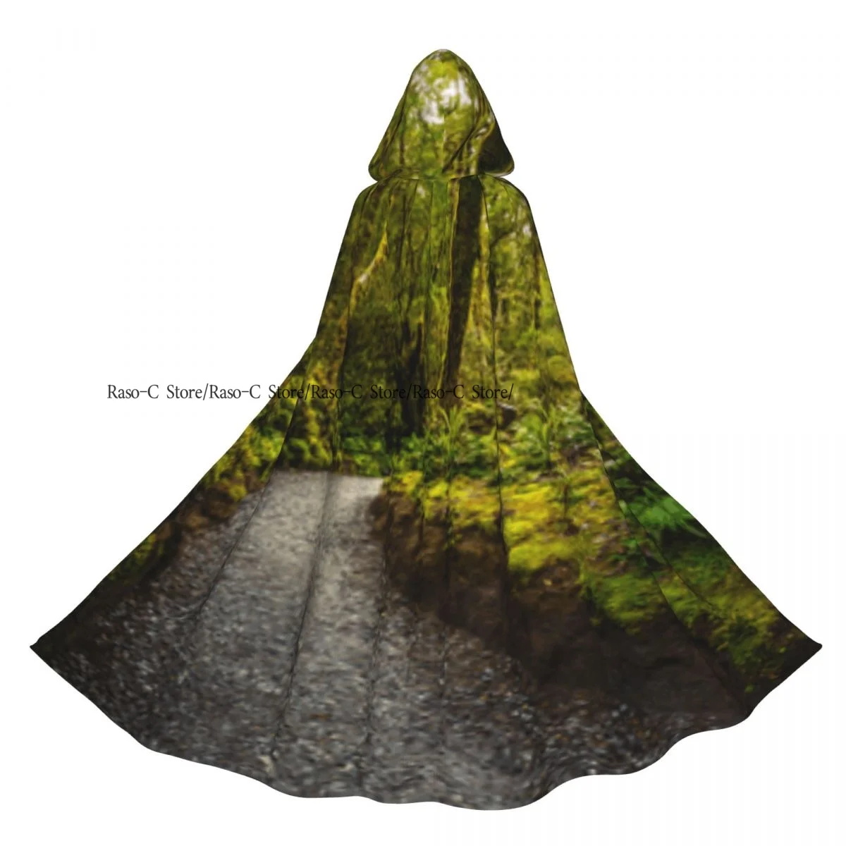 

Long Cape Cloak Lake Marian In The Fiordland Hooded Cloak Coat Autumn Hoodies