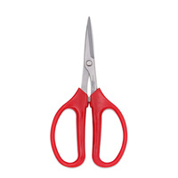 Whosesale Stainless Steel Fruit Grape Scissors Clipper Red PP Comfort Handle Pruning Shears Gardening Tools for Bonsai Flowers