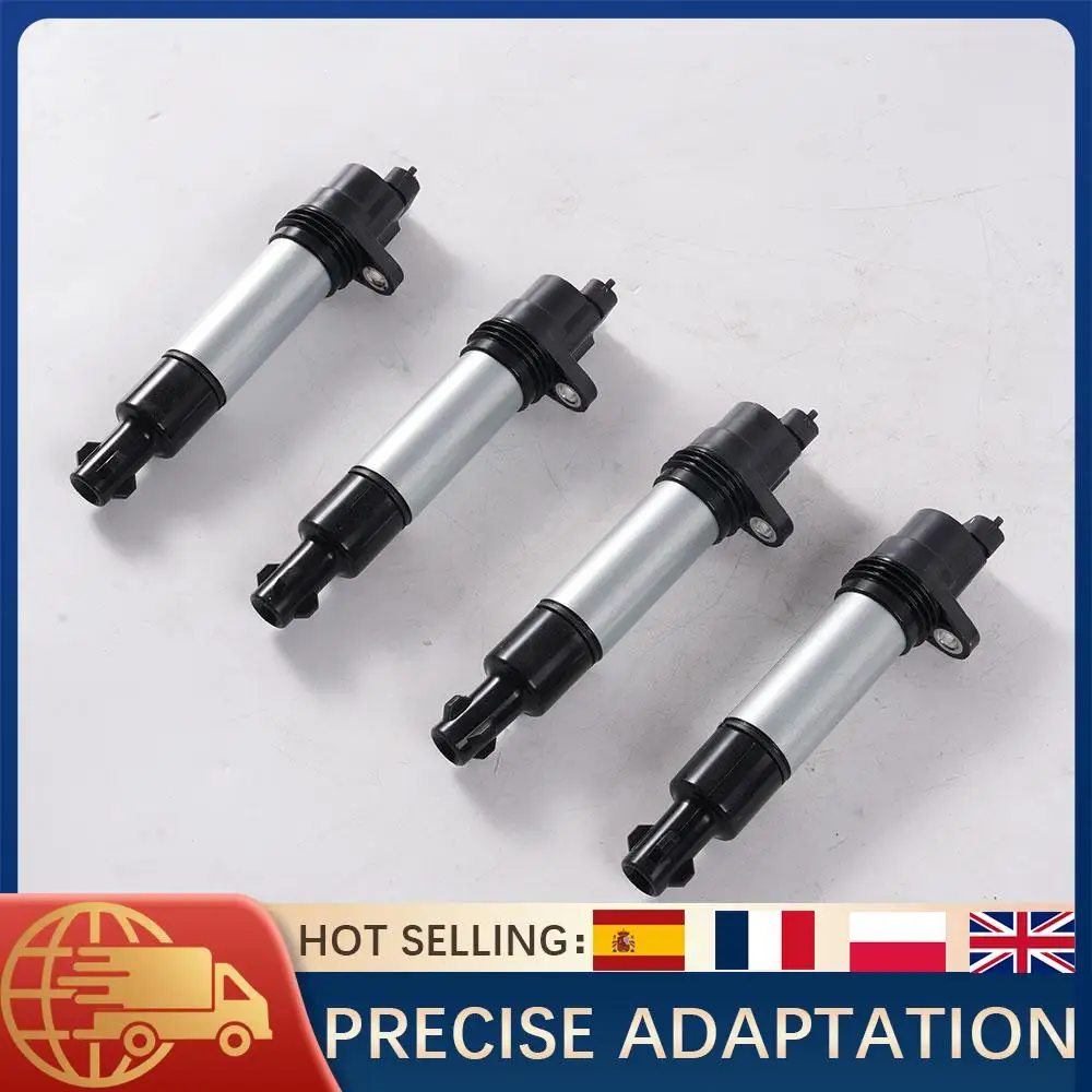 

4 шт. катушка зажигания 21120-3705010 для LADA 110 111 112 Granta Kalina Hatchback 1995-2013 гг., прямая замена двигателя, автозапчасти