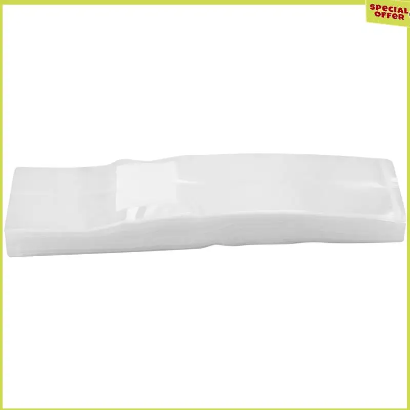 A34R 100Pcs Mushroom Growing Bag Spawn Bags Thick 6 Mil Bags 5.9Inchx13.8Inch 0.2 Micrometre Filter Breathable Autoclavable