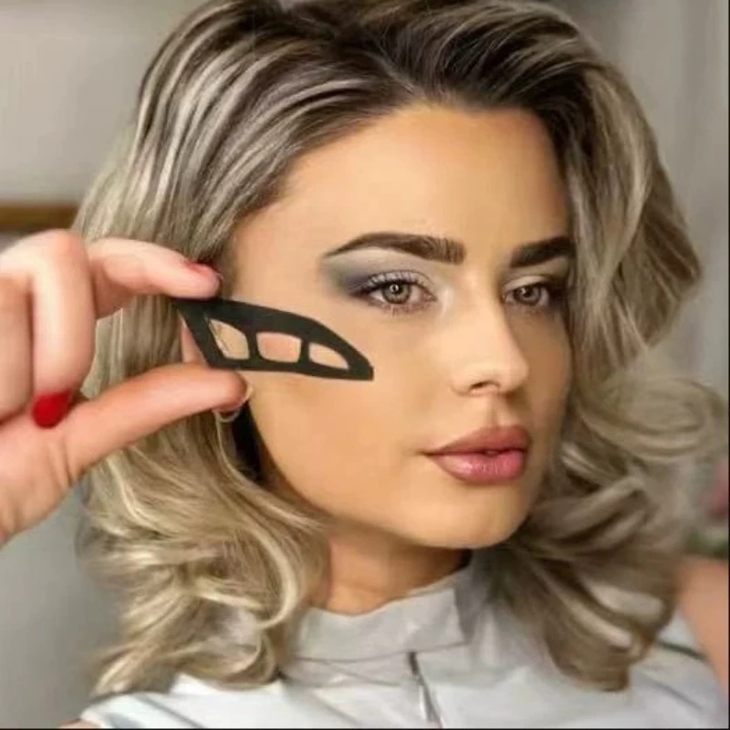 1PC Oogschaduw Tool Multifunctionele Quick Eye Make-up Sjabloon Universele Oogschaduw Assist Make-up Tool Geschikt voor beginners