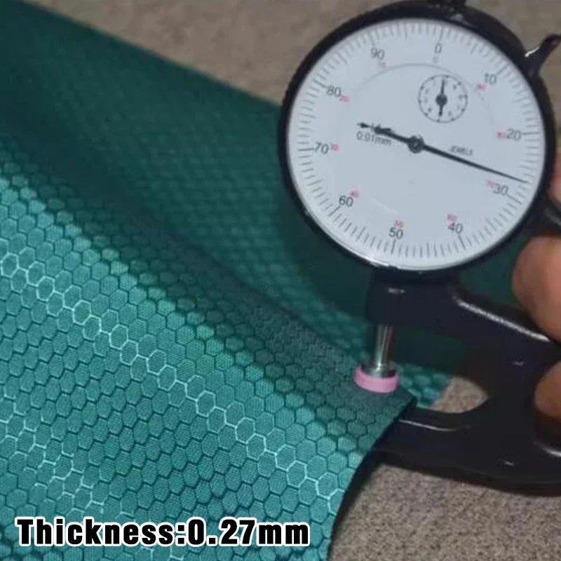 210D Honeycomb Jacquard Oxford Fabric Waterproof PU Coated Material for DIY Backpack Tent Luggage Storage Bag Durable Ripstop view 4