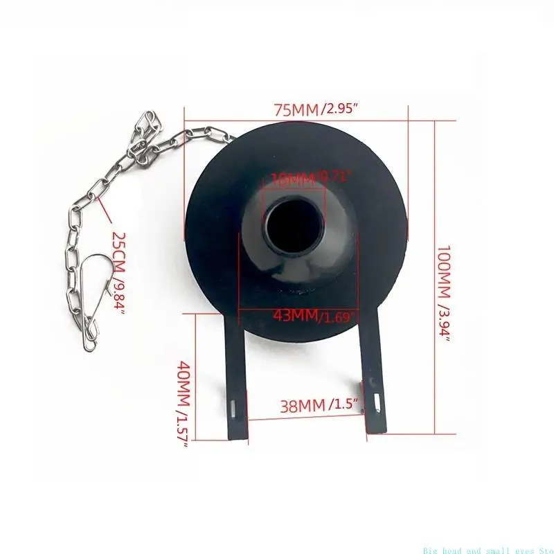 

Сливной клапан для унитаза, замена резиновой заслонки для ванной комнаты, универсальное уплотнение заслонки для унитаза, регулируемая крышка клапана бака