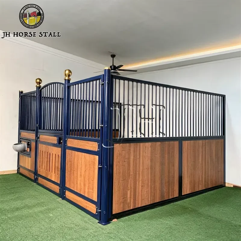 12x12 Swing Pine Durable Steel Customized Size Fence Wood Horse Stall Stable Box Door for Sell