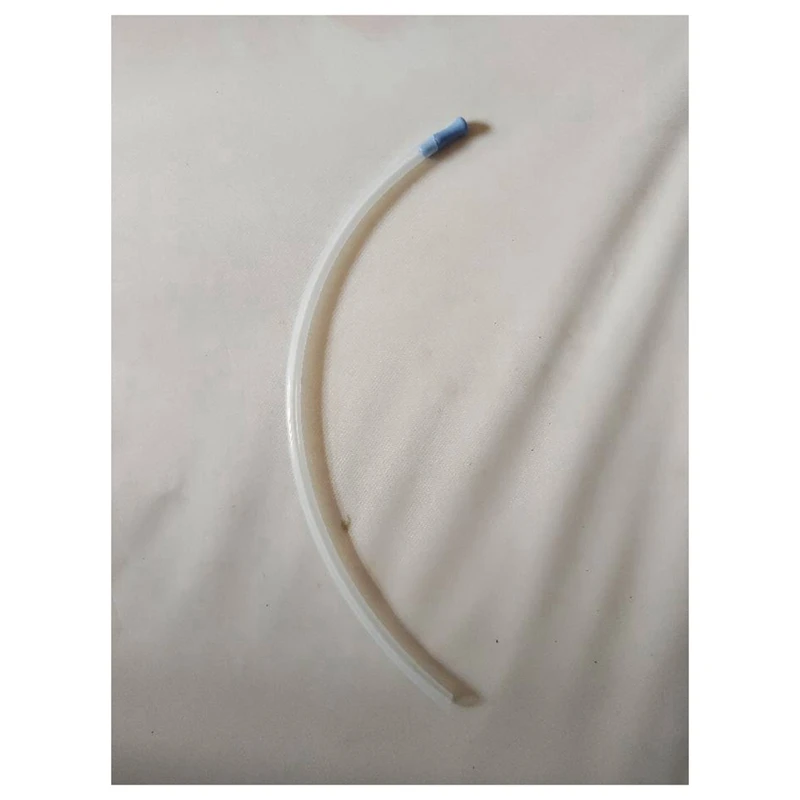 Tubo in silicone da 1 pezzo da 8 cm, adatto per accessori per vasi, adatto per vasi da 2,5 cm, cannuccia in silicone durevole bianco crema