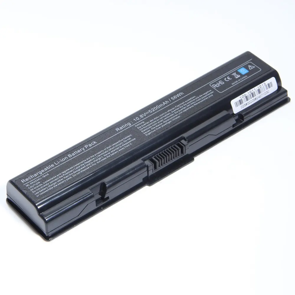 Compatible Battery Notebook Toshiba A215-s7414 A200-110 A200-12f A200-12q A200-12s A205-s7458 A205-s7459 A205-s7464