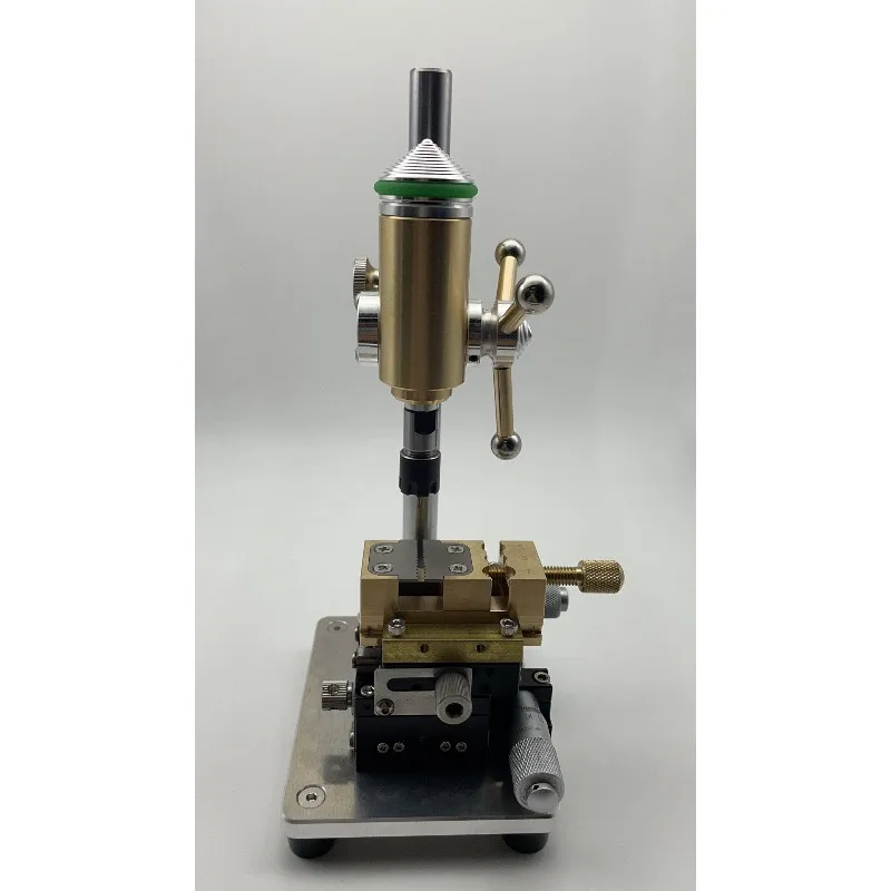 High-precision bench drill has an error of 0.01 μm,high speed of the watch repairman's sanitary drill for punching is 9500 rpm
