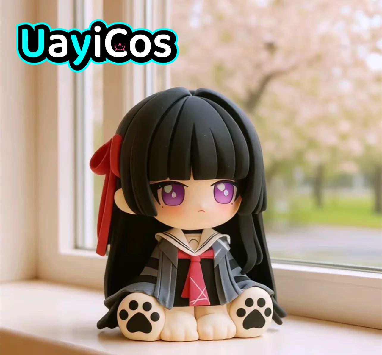 

In Stock Wuthering Waves CHISA Stuffed 7cm Plushies Doll Clothes Pillow Model Ornaments Anime Figure Game Toy Kids Gifts Cosplay
