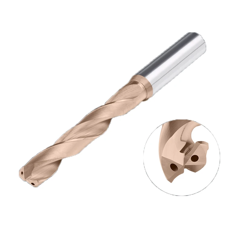 BEYOND 5D Internal Cooling Twist Drill 2-20mm HRC60 Fixed Shank Carbide Tungsten Bit 1pcs CNC 3mm 4mm 5mm 6mm 8mm Super Hard