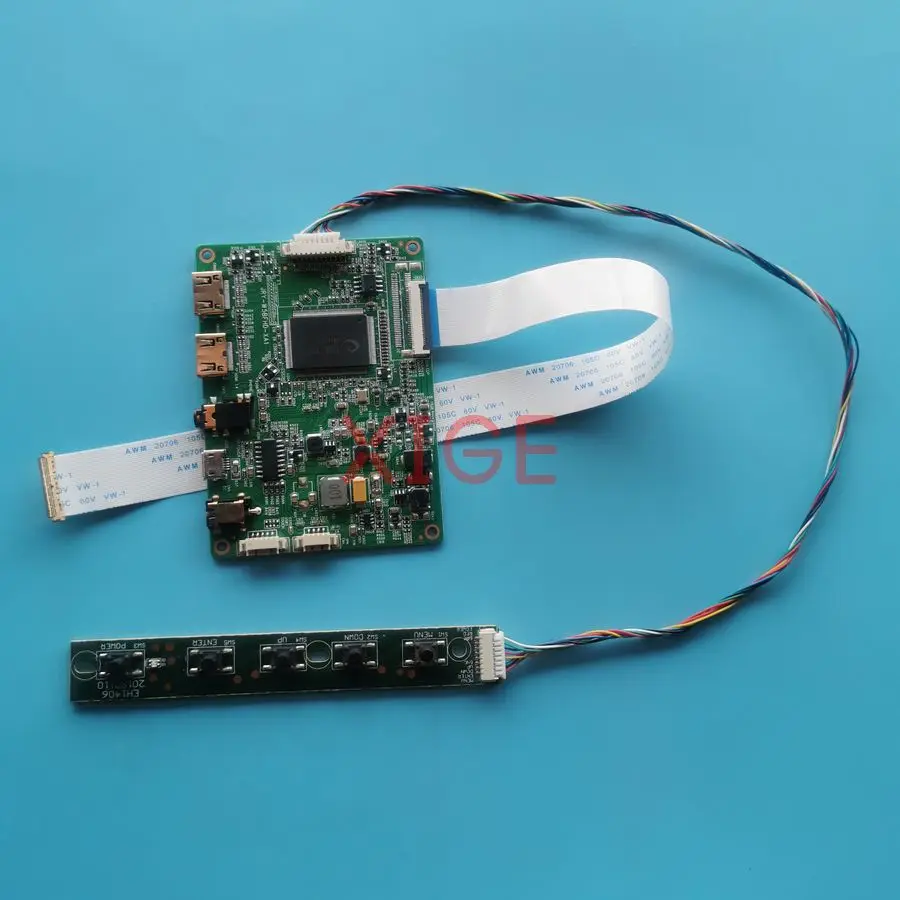 

Screen Drive Controller Board Fit LP133WH1 LP133WH2 HB133WX1 NT133WHM 2Mini-HDMI 1366*768 Laptop Monitor 1366x768 30-Pin EDP Kit