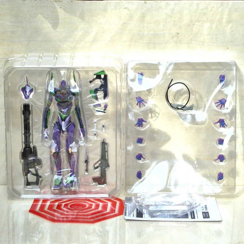 Evangelion Revoltech EVA Figure Mafex EVA 080 Action Figures EVA MAF 156 EVA-01 Action Figure PVC Model Toys Collectable Gifts