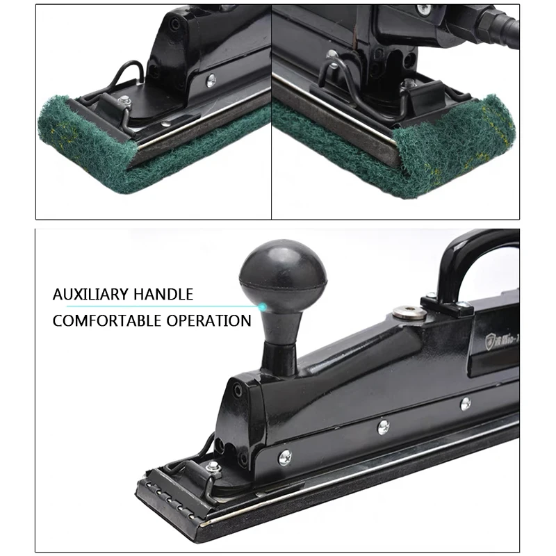 Factory Price Orbital Sandpaper Machine Reciprocating Pneumatic Grinder Sandpaper Grinder Wind Mill Bd-7029