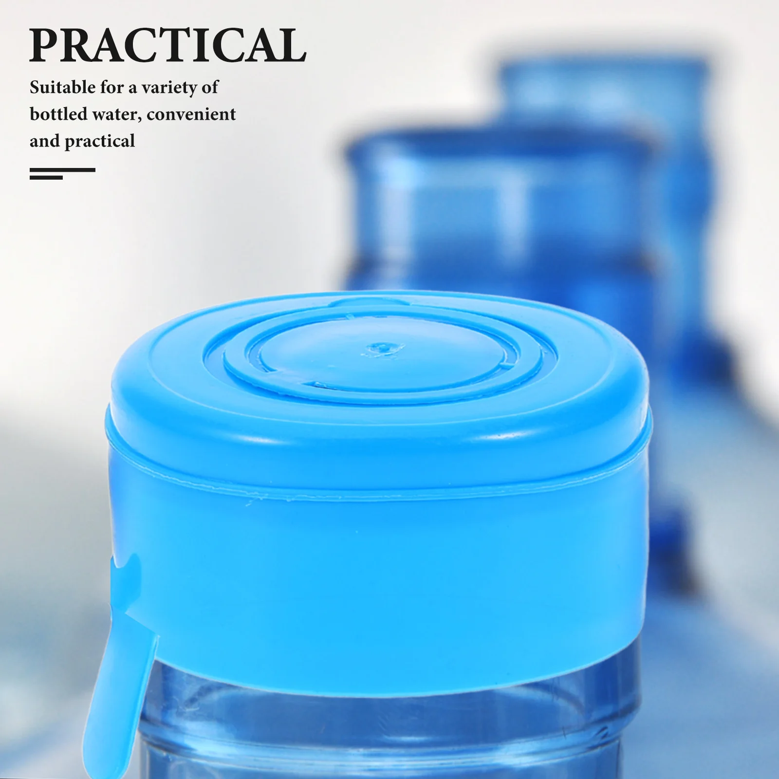 

40Pcs Water Jug Cap Replacement Reusable Non-Spill Sealing Lid for Water Bucket Bottle Office Home Travel Outdoor Use