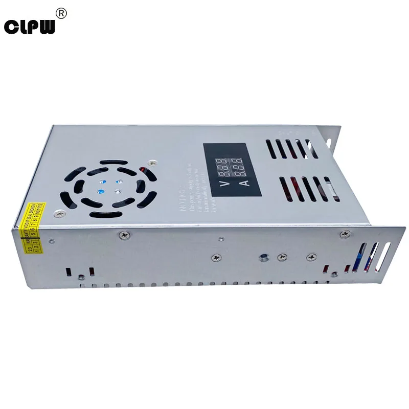 CLPW Switching Power Supply Adjustable Voltage Current DC 0-12V 24V28V 36V 48V 60V 70V 100V 600W Digital Display For LED SMPS