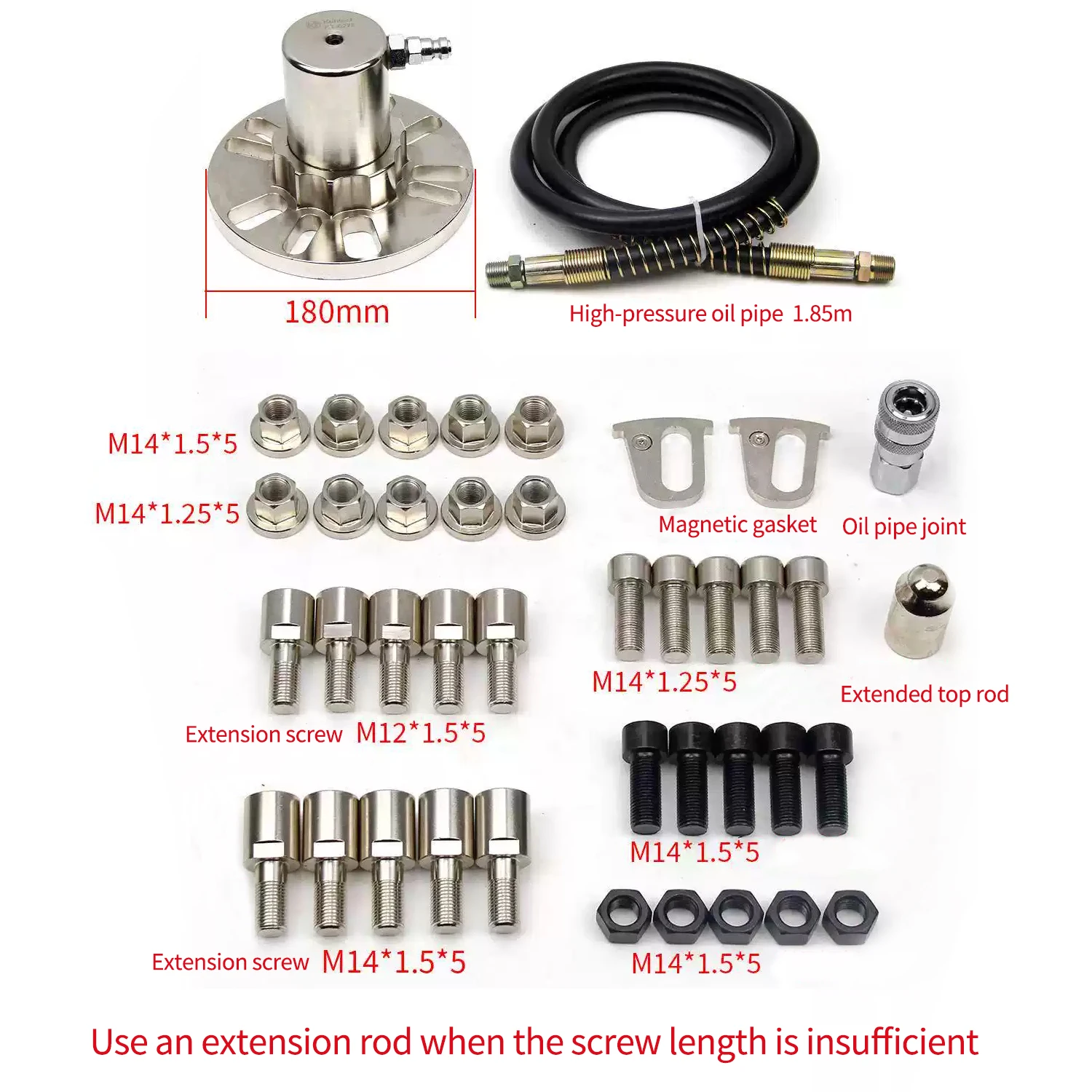 Tlf universal interno cv joint extrator eixo da roda dianteira meio eixo kit de ferramentas desmontagem do cubo hidráulico metade sh