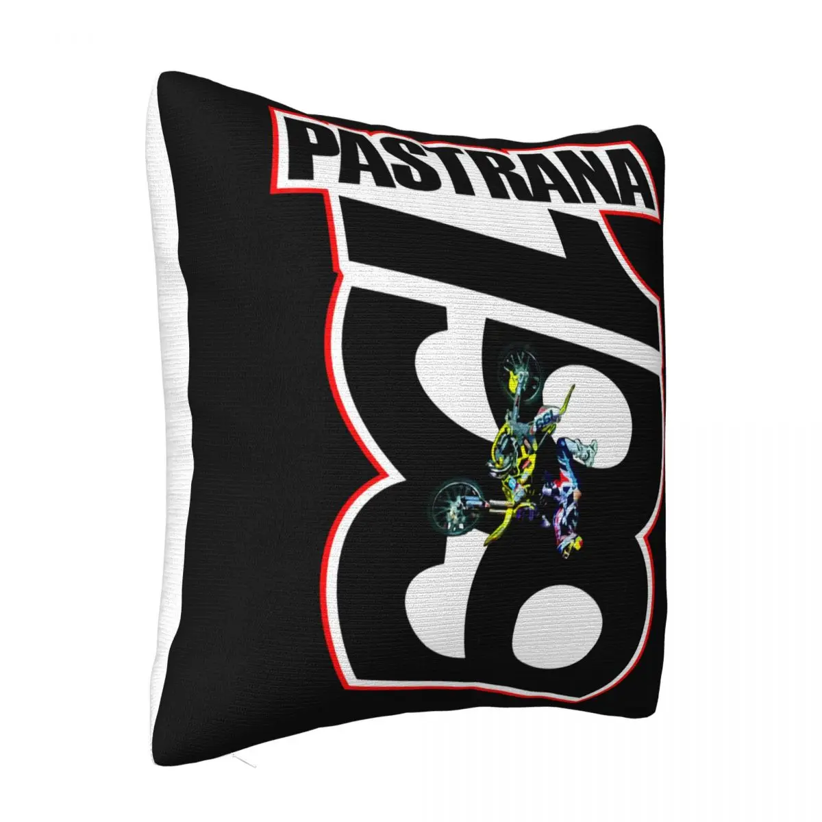 New Popular Travis Pastrana 199 Supercross Mens Black S 5Xl Birthday Interested Creative Cheap Sale Pillow Case