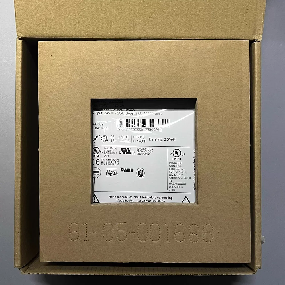 

2320238 QUINT-UPS / 24DC / 24DC / 20 Uninterruptible Power Supply