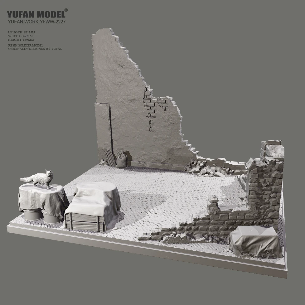 YUFAN MODEL  1/35 The resin model kit needs to be assembled and colored by oneself  YFWW-2227
