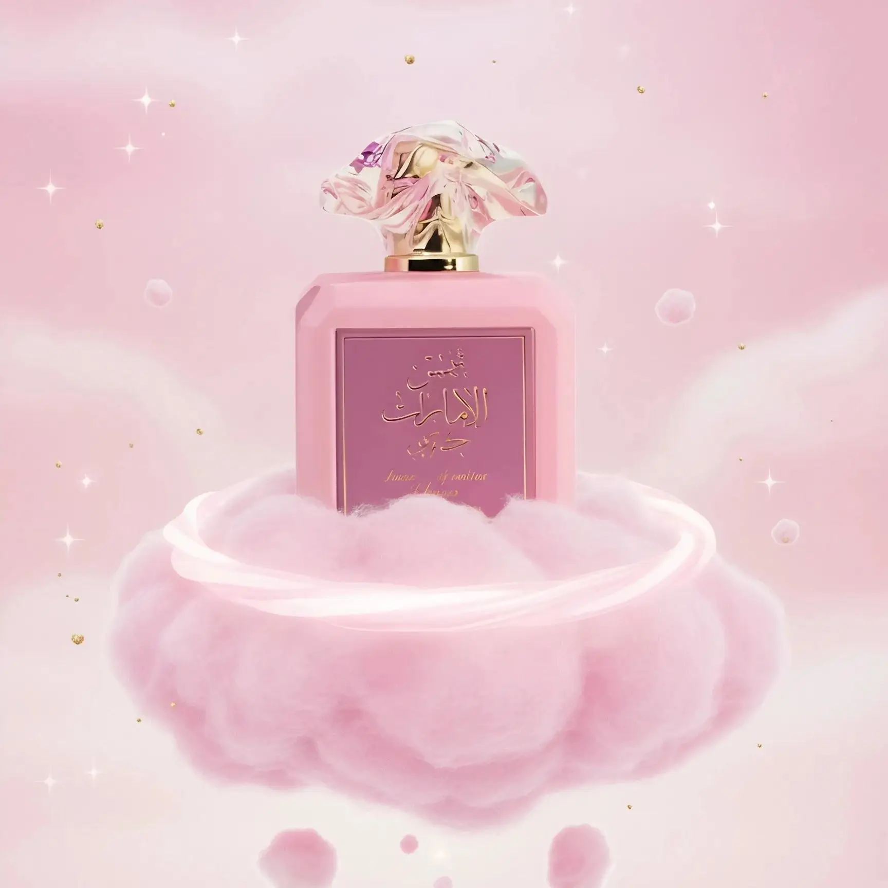 أرد أل زافاران للنساء EDP - أحمر الخدود الوردي شامز أل إيمرات كوسي برائحة الخطمي، عطر عربي رومانسي حلو 100 مل #4