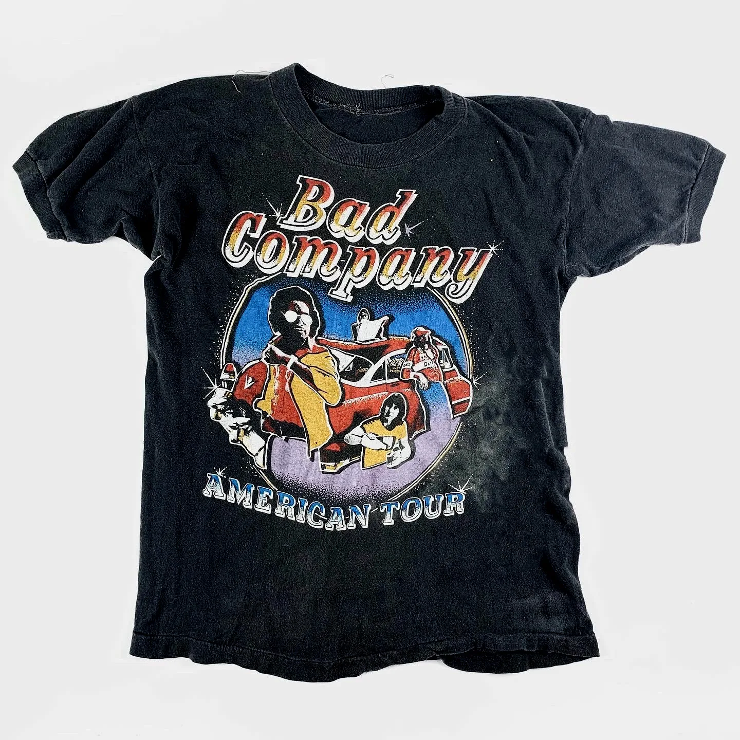 1970s American Tour VTG Bad Company Shirt Classic Black Unisex S-5XL LI792