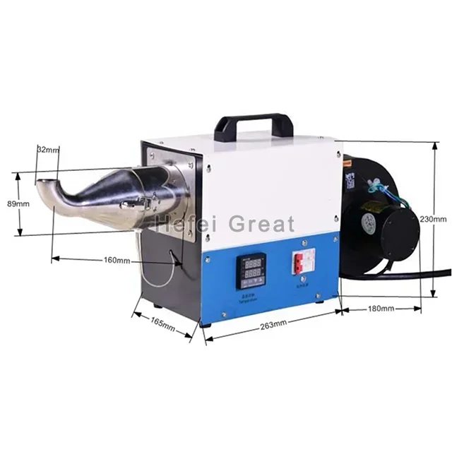 

Hot Air Heat Shrinkable Machine Tube Heating Air For Wire Cable