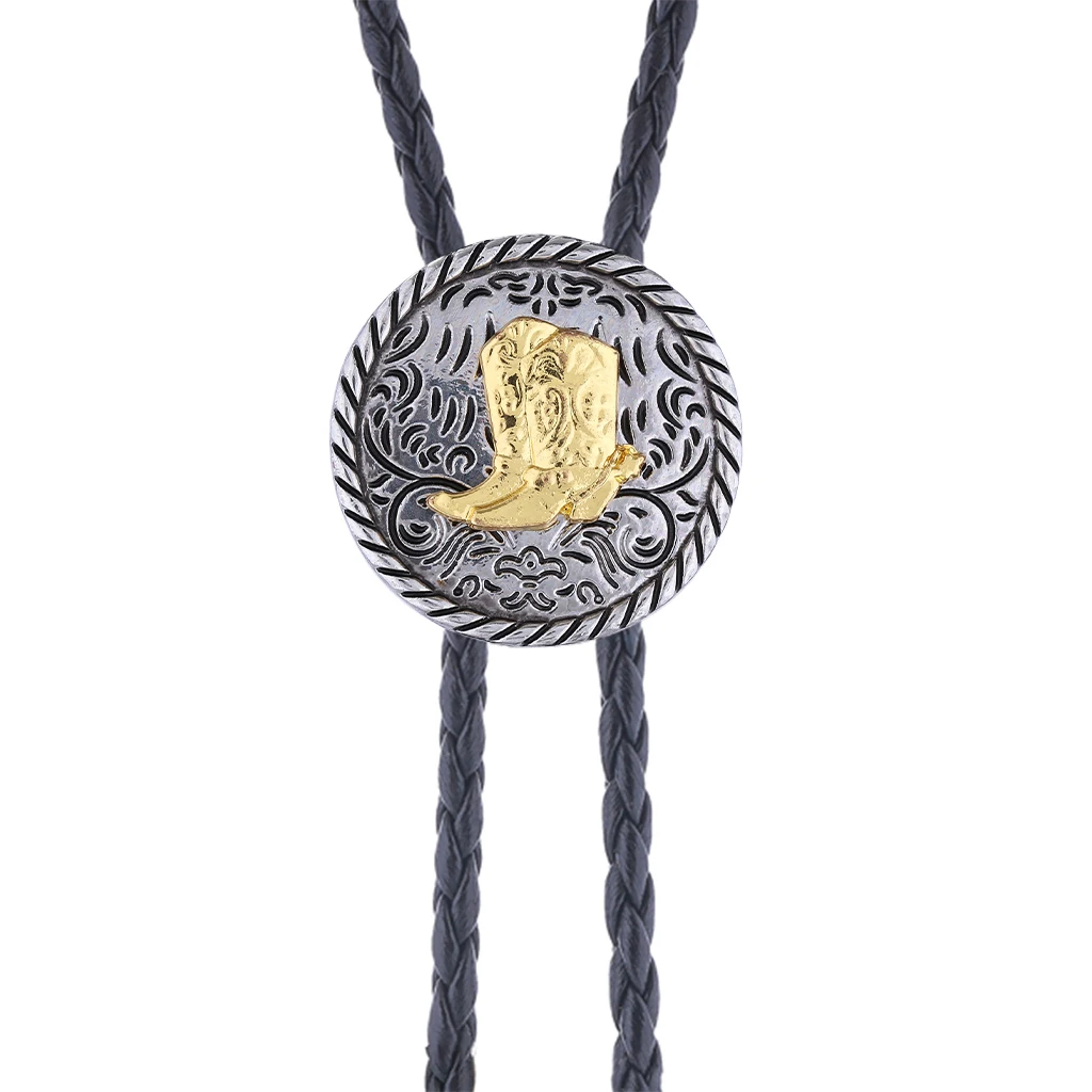 Animal series round bolo tie - fashionable accessories for both men and women