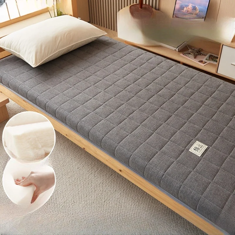 

Хлопковый матрас, домашний мягкий коврик, матрас для спальни, татами, коврик для кровати, домашний толстый коврик для кровати, стеганый напольный матрас