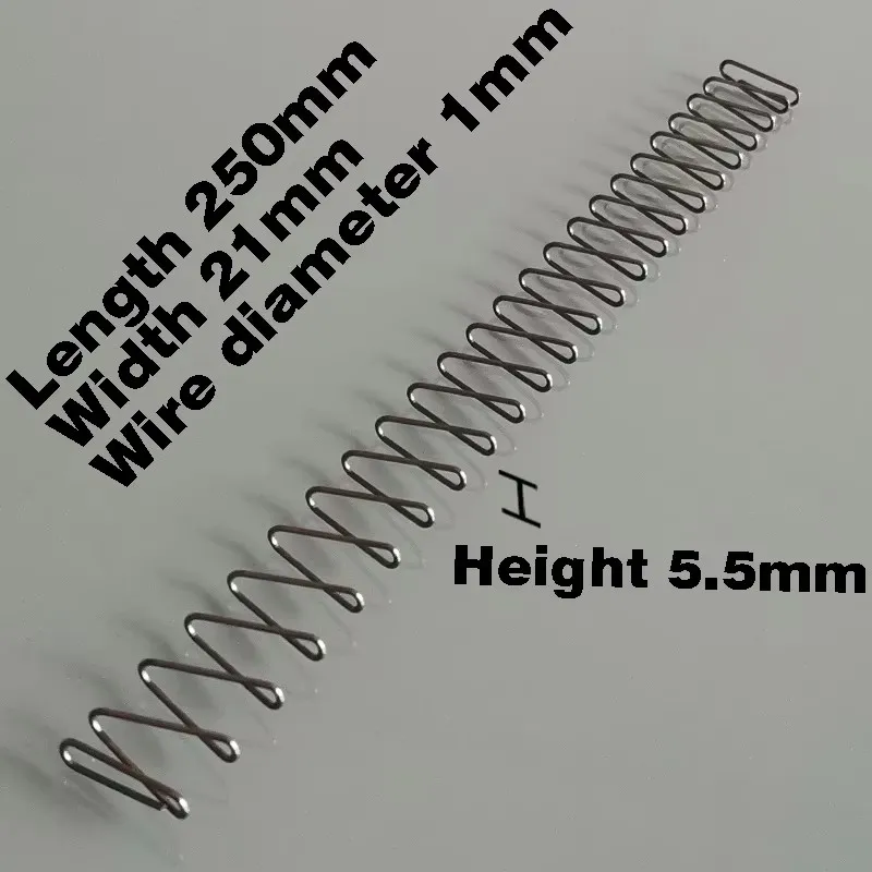 

Прочная стальная пружина сжатия под давлением, амортизация, возвратная прямоугольная пружина, диаметр 1 мм