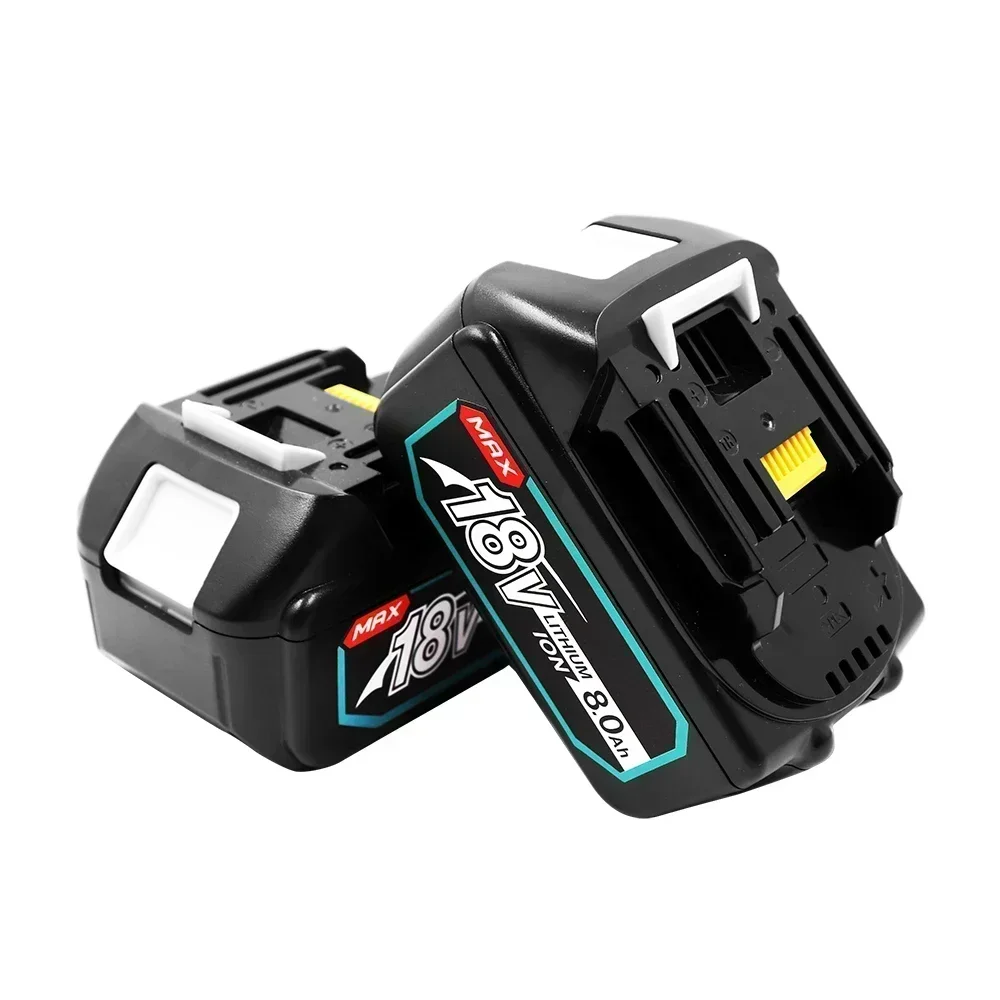 Batería recargable BL1860B para Makita, Taladro Inalámbrico con cargador DC18RF 3A, 18V, 6000mAh