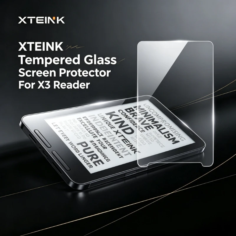 XTEINK X3 Global Version E-ink Reader with Screen Protection Film Support CrossPoint Firmware Ad-Free Multi Language Mini E-Book