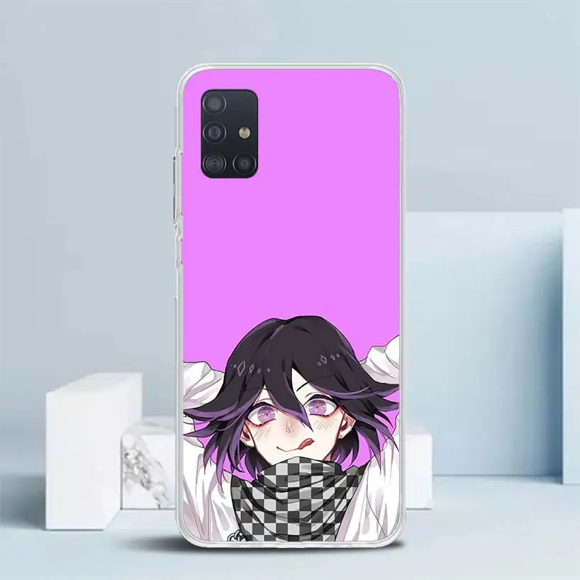 Danganronpa Kokichi Ouma Soft Cover for Samsung Galaxy A51 A50S A71 A70 Phone Case A41 A31 A21S A11 A40 A30S A20E A10S A6 A7 A8