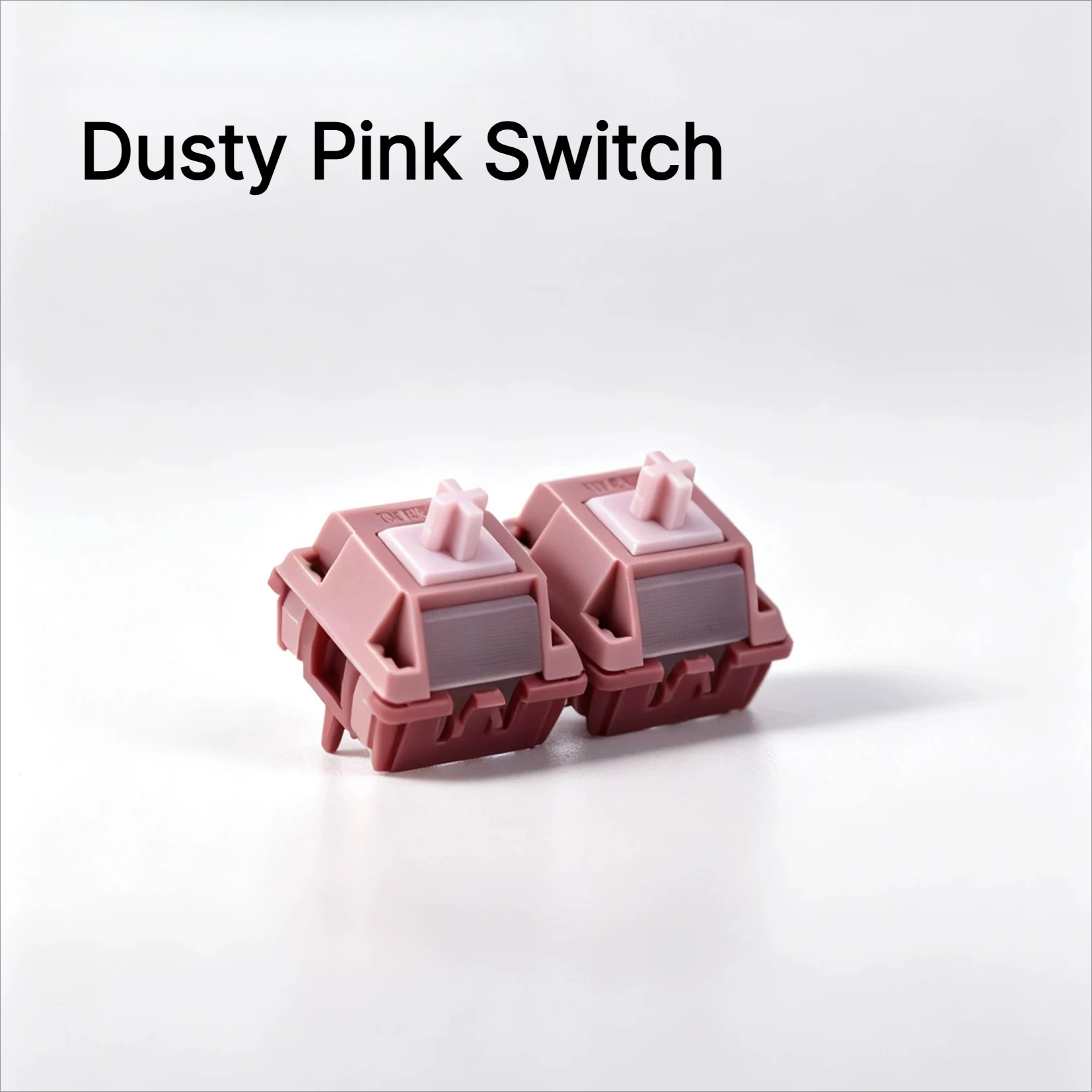 MX 5pin Linear Switch Custom Trigger Pressure 28gf/45gf Mid Frequency Muffled Sound Dusty Pink Switch for Keyboard Accessories