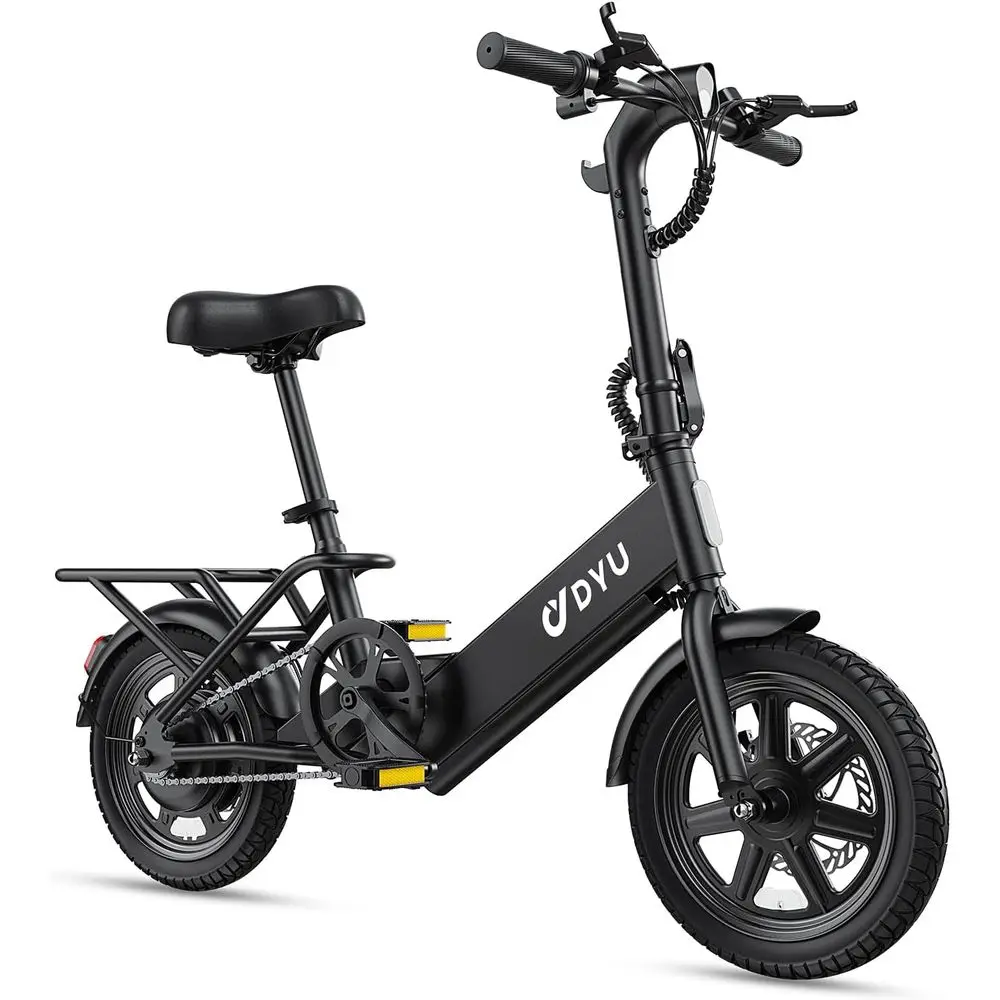 

Городской электровелосипед для взрослых с двигателем 350 Вт, аккумулятором 36 В 7,8 Ач, 3 уровнями помощи при педалировании, двойными дисковыми тормозами