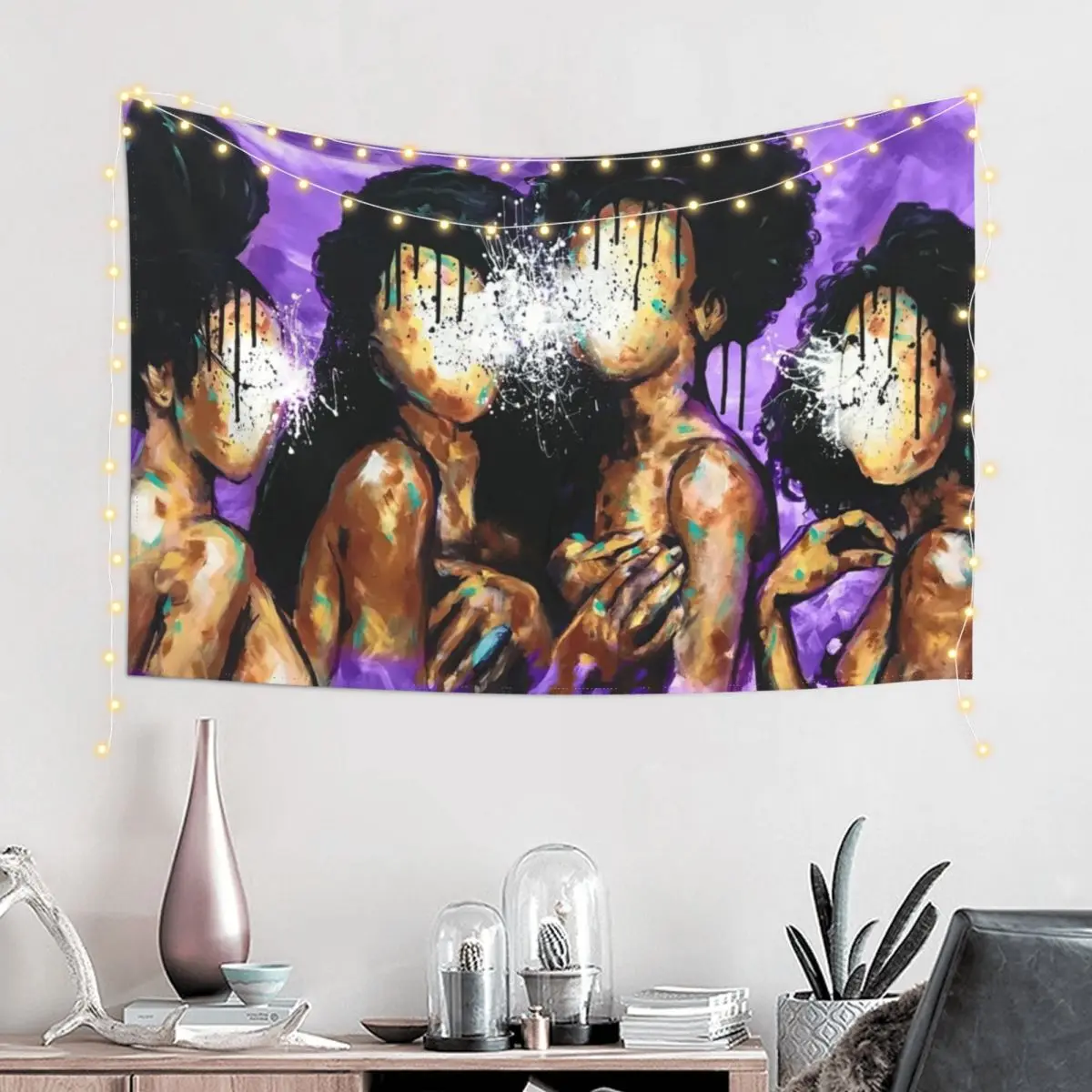 

Naturally XLIV PURPLE Tapestry Room Decorating Aesthetic Outdoor Decor Home Supplies Room Decor Korean Style Tapestry