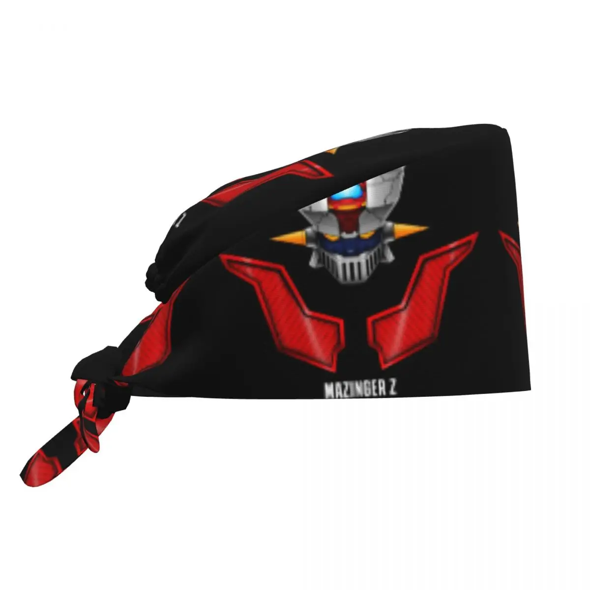 

Custom Adjustable G-Grendizeres Z Anime UFO Robot Working Hat Men Women Scrub Caps Scrub Nursing Doctor Surgeon Cap for Chef