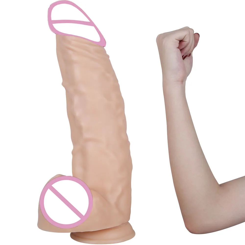 GaGu 39*9.6cm Giant Huge Dildo Super Big Dick With Suction Cup Anal Butt Plug Large Dong Realistic Long Penis Sex Toys For Women