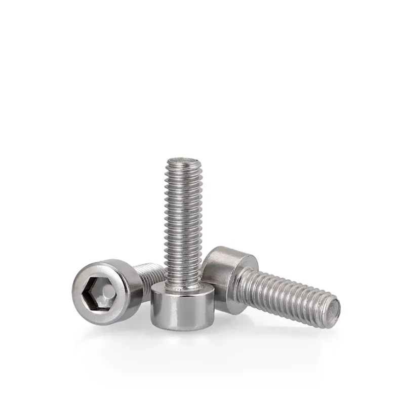 

304 Stainless Steel Smooth Cylindrical Head Internal Hexagon Screw M2 M3 M4 M5 M6 M8