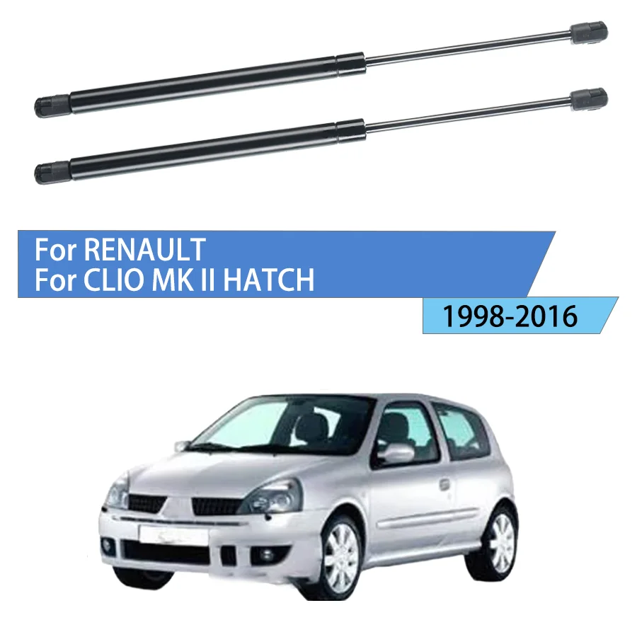 

2pcs TAILGATE REAR BOOT GAS STRUTS SPRINGS FOR RENAULT FOR CLIO MK II 1998-2016 HATCH 7700842256