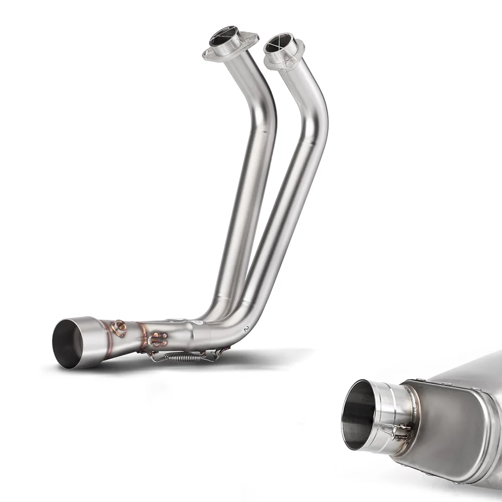 Suitable For MT07 Full-section Exhaust Modification, Front And Tail AKSV Exhaust Pipe 2014-2022 Non-destructive Installation