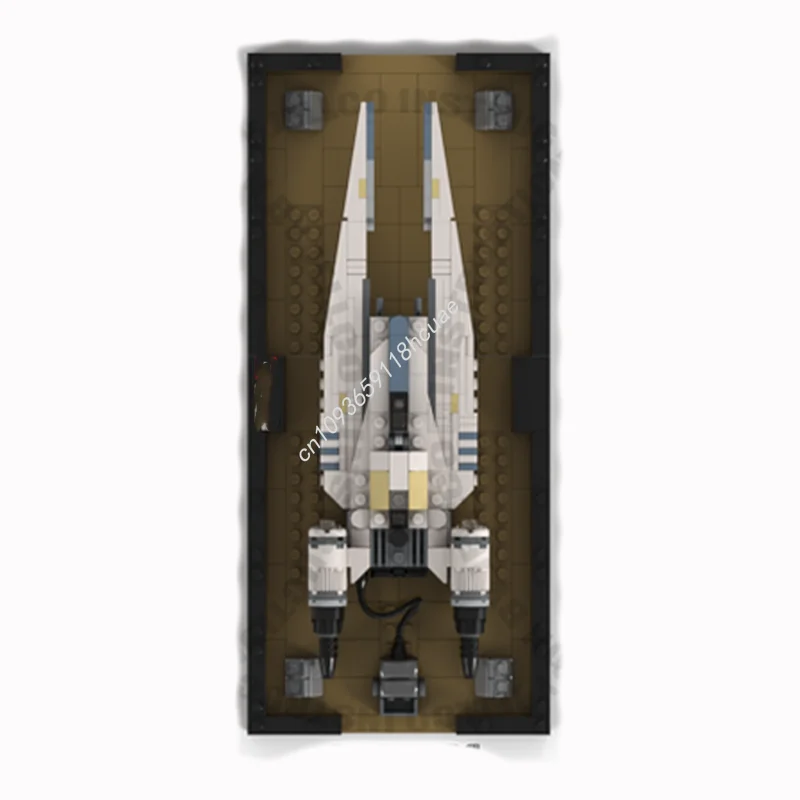 439개 MOC 마이크로 UT-60D UW 스타파이터 2025 스타 배틀 블록 우주 상상력 크리스마스 장난감 선물