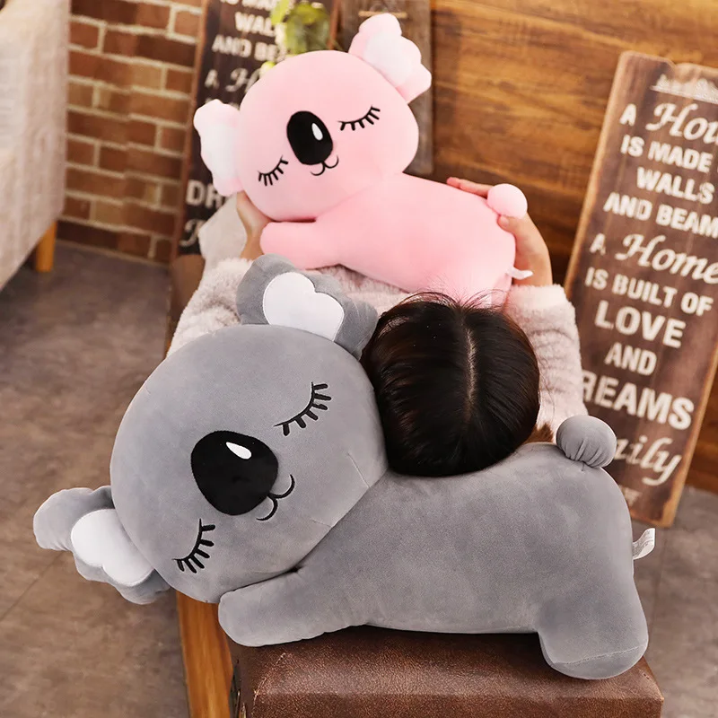 

Реалистичная плюшевая игрушка Коала, мягкая мультяшная кукла-коала, кавайная мягкая игрушка, подушка для кровати/дивана, подушка для сна, подарок друзьям на Рождество